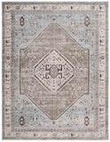 Safavieh Antique Patina 646 ANP646 Power Loomed Traditional Rug Blue / Beige ANP646M-9
