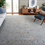 Safavieh Antique Patina 656 ANP656 Power Loomed Traditional Rug Blue / Ivory ANP656M-9