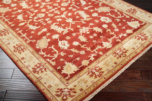 Surya Antolya Handmade 2' X 3' Luxurious New Zealand Wool Rug – Timeless Quality & Cozy Comfort Rust Nz Wool Ant9702-3959