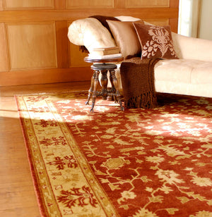 Surya Antolya Handmade 2' X 3' Luxurious New Zealand Wool Rug – Timeless Quality & Cozy Comfort Rust Nz Wool Ant9702-3959