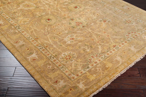 Surya Antolya Handmade 2' X 3' Luxurious New Zealand Wool Rug – Timeless Quality & Cozy Comfort Tan Nz Wool Ant9708-8rd