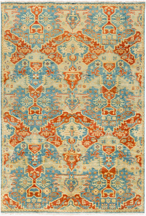 Surya Antolya Handmade 2' X 3' Luxurious New Zealand Wool Rug – Timeless Quality & Cozy Comfort Blue Nz Wool Ant9712-5686