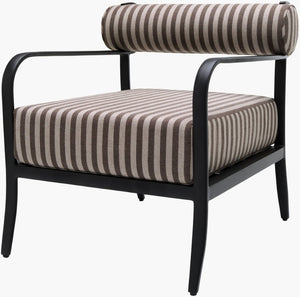 Surya Antibes Indoor Outdoor Accent Chair with Aluminum Base and Weather Resistant Upholstery ANTE002-313328