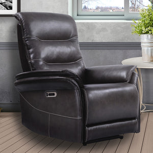 Parker House Parker Living Prospect - Twilight Zero Gravity Power Recliner Twilight Top Grain Leather with Match (X) MPRO#812PHZ-P25-TWI