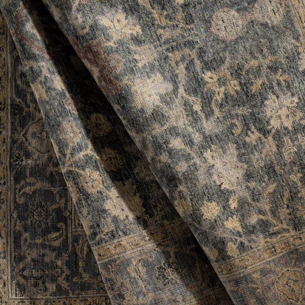 Anatolia ANY-2303 8' x 10' Handmade Rug ANY2303-810  Black, Olive, Tan, Mauve Surya