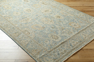 Anatolia ANY-2307 8' x 10' Handmade Rug ANY2307-810  Light Sage, Dark Brown, Light Olive, Light Beige Surya