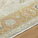 Anatolia ANY-2309 9' x 12' Handmade Rug ANY2309-912  Light Olive, Gray, Burgundy, Camel, Olive Surya