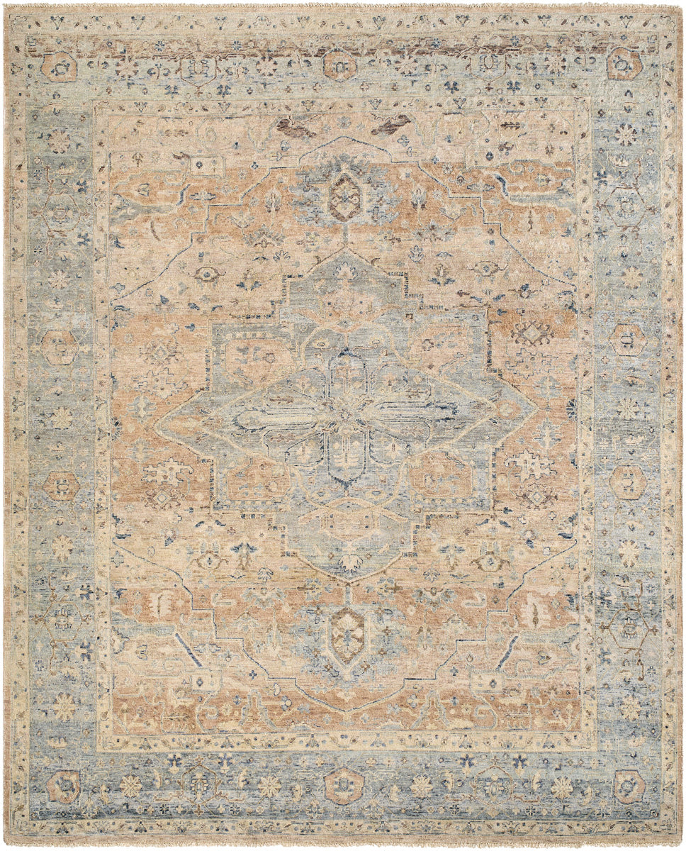 Anatolia ANY-2310 9' x 12' Handmade Rug ANY2310-912  Slate Grey Taupe, Sage Surya