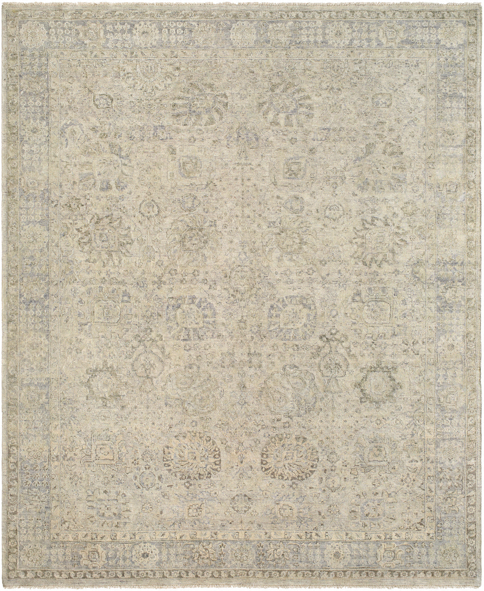 Anatolia ANY-2312 9' x 12' Handmade Rug ANY2312-912  Slate Grey Taupe, Ash Surya