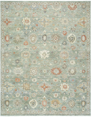 Anatolia ANY-2313 9' x 12' Handmade Rug ANY2313-912  Ash, Sage Surya