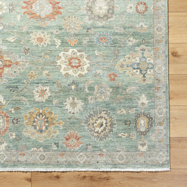 Anatolia ANY-2313 9' x 12' Handmade Rug ANY2313-912  Ash, Sage Surya