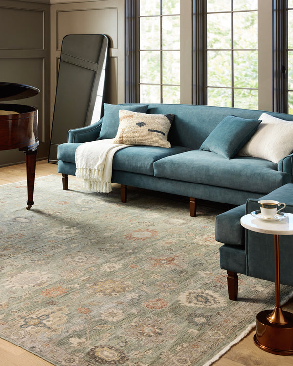 Anatolia ANY-2313 9' x 12' Handmade Rug ANY2313-912  Ash, Sage Surya