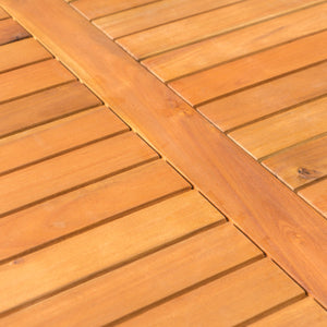 English Elm Perla Square Acacia Wood Coffee Table Grey Finish Indoor Outdoor Patio Living Room 59098.00