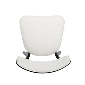 English Elm Christopher Knight Home® - DINING Mid-Century Upholstered Dining Chairs Set of 2 with Rubberwood Splayed Legs and Curved Silhouette Light beige 61760.00OAKLBGE