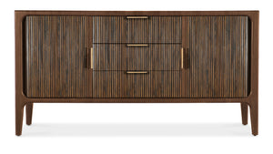 Archer Tambour Sideboard M22-85410-85 Chestnut Brown Hooker Furniture