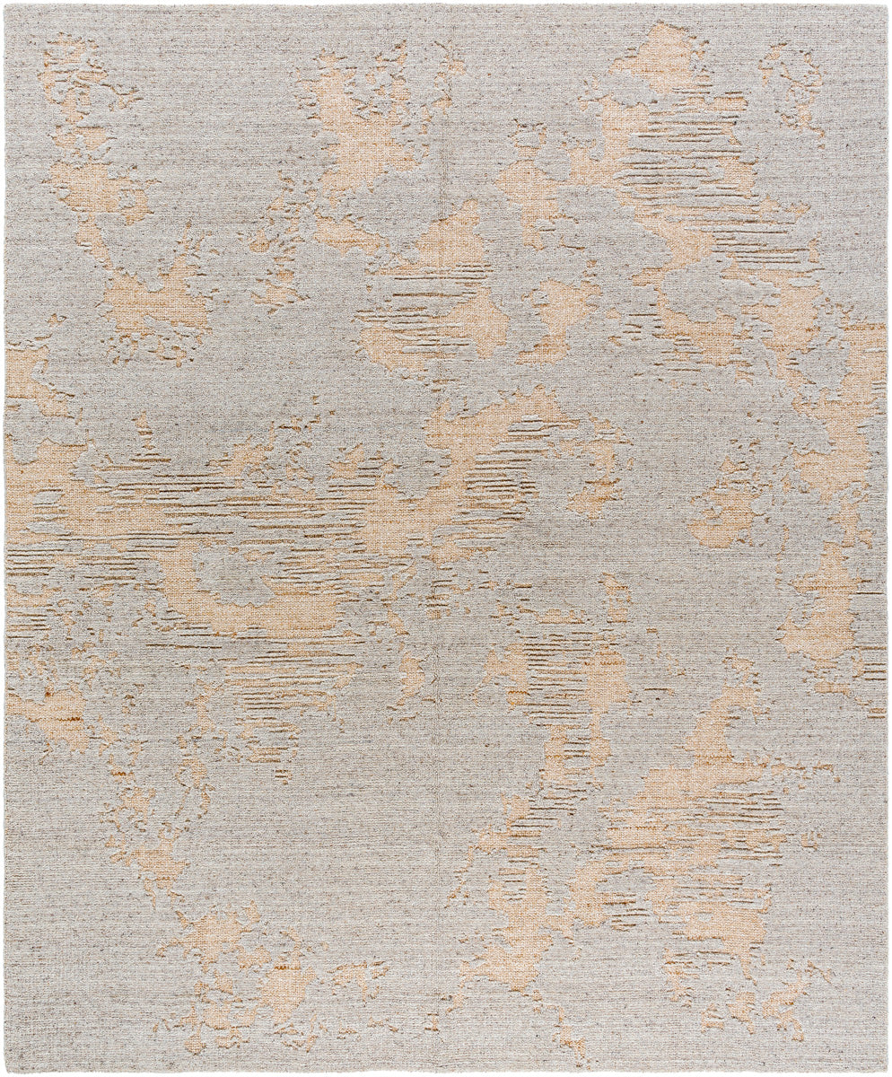 Arbora AOB-2302 9' x 12' Handmade Rug AOB2302-912  Warm Grey, Ash, Sage, Light Silver Surya