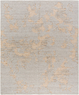 Arbora AOB-2302 9' x 12' Handmade Rug AOB2302-912  Warm Grey, Ash, Sage, Light Silver Surya
