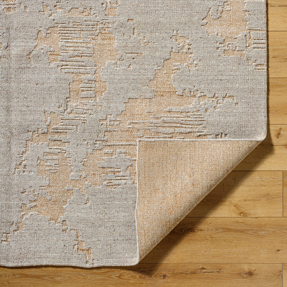 Arbora AOB-2302 9' x 12' Handmade Rug AOB2302-912  Warm Grey, Ash, Sage, Light Silver Surya