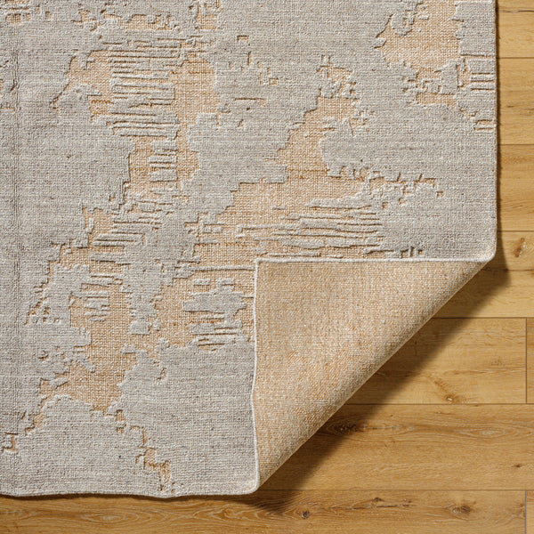 Arbora AOB-2302 9' x 12' Handmade Rug AOB2302-912  Warm Grey, Ash, Sage, Light Silver Surya