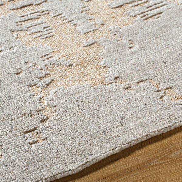 Surya Arbora Handmade 10' X 14' Luxurious Wool & Rayon Rug - Elegant Comfort For Your Home Décor Pewter Wool,Rayon Aob2302-23