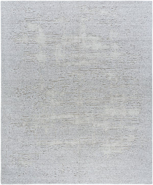 Arbora AOB-2303 9' x 12' Handmade Rug AOB2303-912  Slate, Sterling Grey, Metallic - Silver, Light Silver Surya