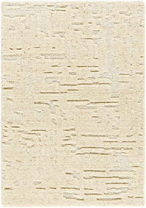 Surya Arbora Handmade 10' X 14' Luxurious Wool & Rayon Rug - Elegant Comfort For Your Home Décor Beige Wool,Rayon Aob2304-23