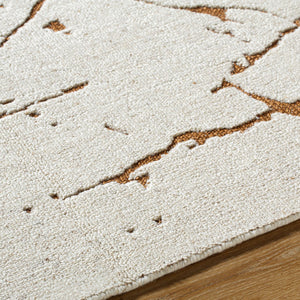 Surya Arbora Handmade 10' X 14' Luxurious Wool & Rayon Rug - Elegant Comfort For Your Home Décor Ivory Wool,Rayon Aob2305-23