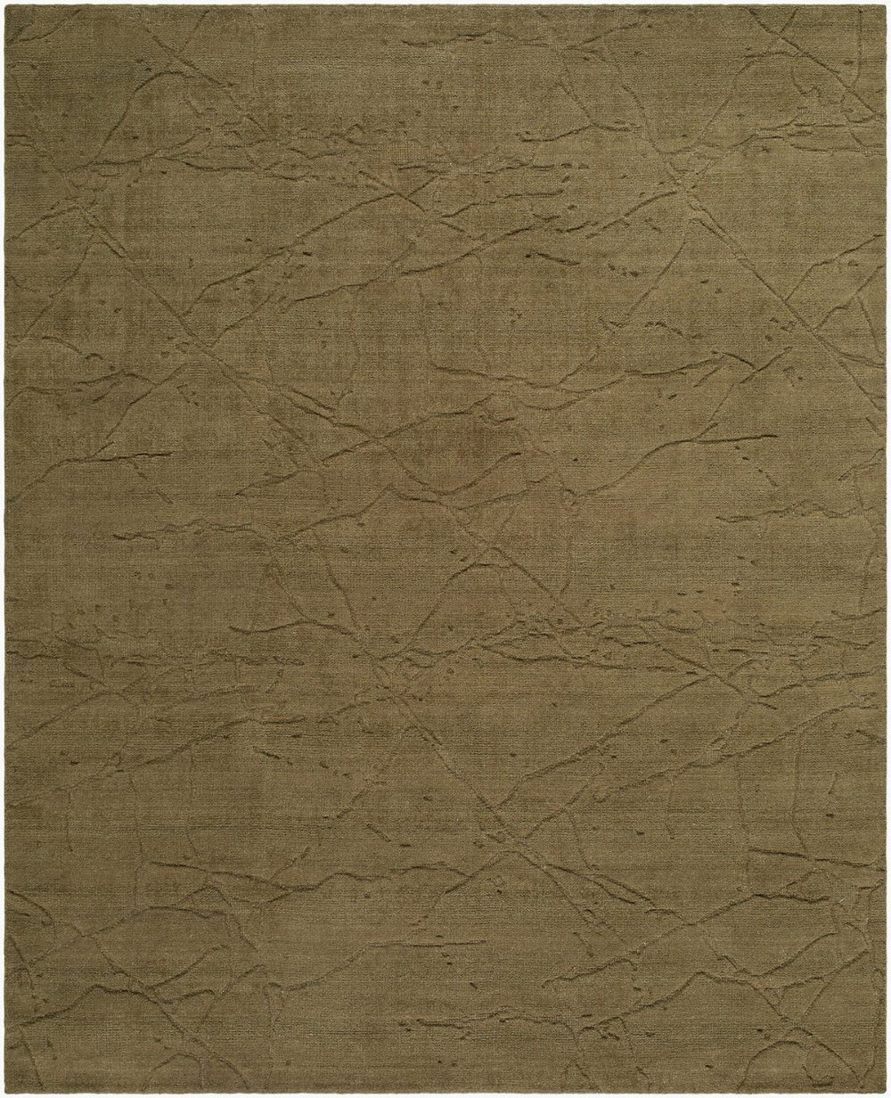 Surya Arbora Hand Knotted Wool Rayon Blend Area Rug for Modern Living and Dining Rooms 2' x 3' Rectangle AOB2309-23