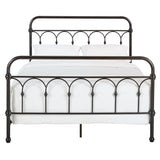 Homelegance By Top-Line Gracen Casted Knot Metal Bed Dark Bronze Metal