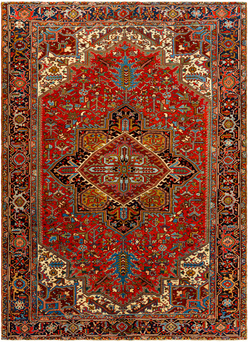 Antique One of a Kind AOOAK-1003 8'5" x 11' Handmade Rug AOOAK1003-8511  Mocha, Dark Grey, Copper, Garnet, Bronze, Taupe, Chocolate, Sage Surya