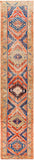 Antique One of a Kind AOOAK-1005 3' x 13'10" Handmade Rug AOOAK1005-31310  Light Wood, Clay, Nickel, Natural, Tan, Sage, Marine Blue Surya