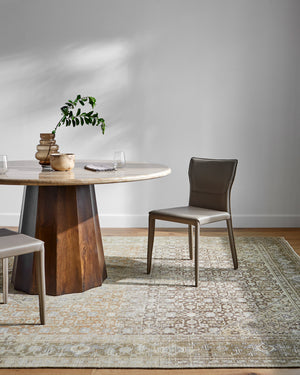 Antique One of a Kind AOOAK-1005 3' x 13'10" Handmade Rug AOOAK1005-31310  Light Wood, Clay, Nickel, Natural, Tan, Sage, Marine Blue Surya