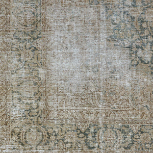 Surya Antique 7'5" X 10'10" Handcrafted Turkish Wool Rug - Unique, Durable, Perfect For Traditional Homes! Taupe Wool Aooak1026-75101