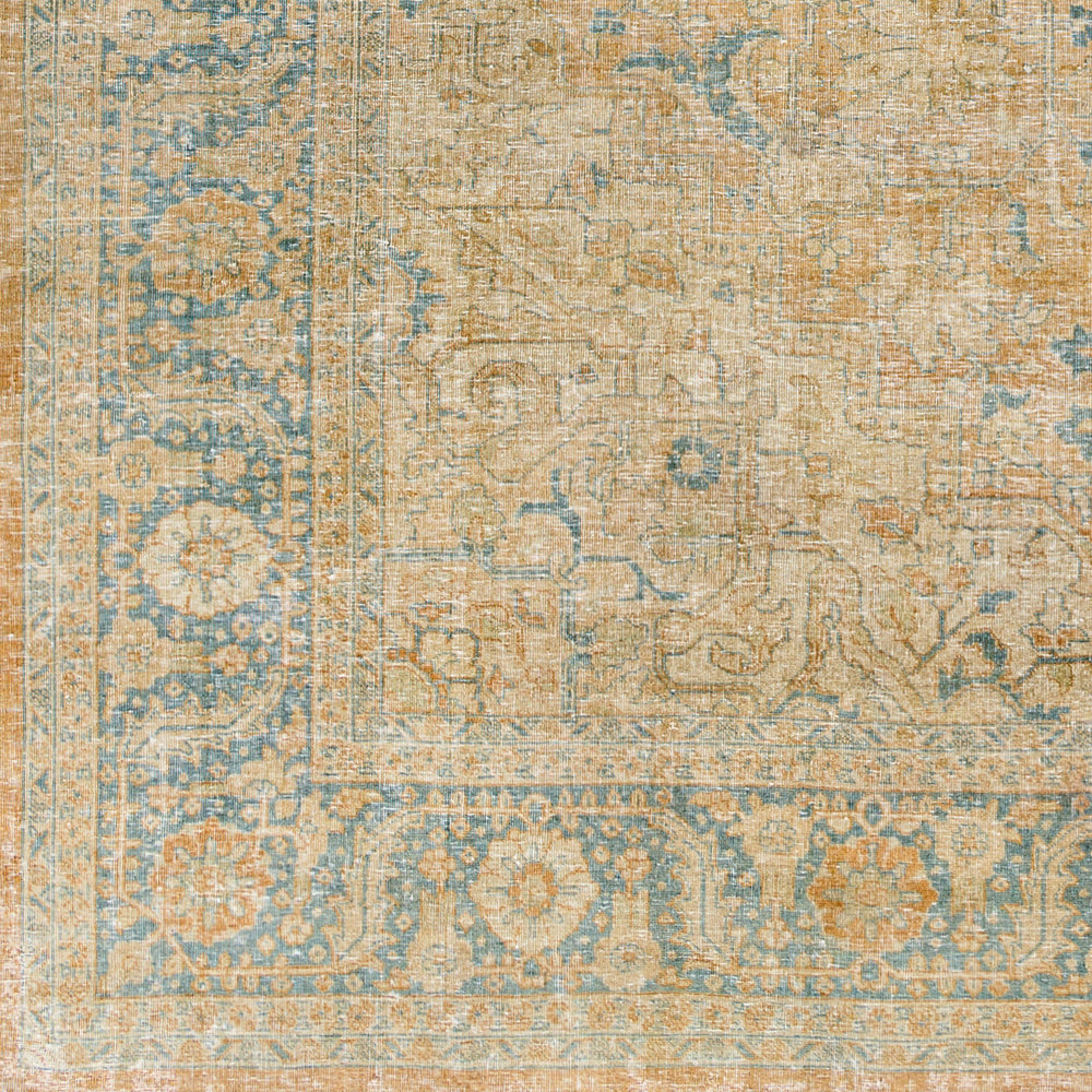 Antique One of a Kind AOOAK-1030 8'3" x 10'8" Handmade Rug AOOAK1030-83108  Khaki, Natural, Ash, Sage, Camel Surya