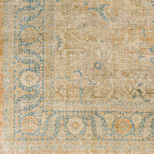 Antique One of a Kind AOOAK-1030 8'3" x 10'8" Handmade Rug AOOAK1030-83108  Khaki, Natural, Ash, Sage, Camel Surya