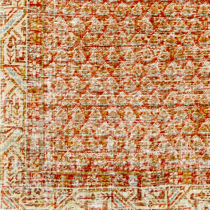 Antique One of a Kind AOOAK-1036 2'8" x 13'4" Handmade Rug AOOAK1036-28134  Camel, Clay, Brick Surya