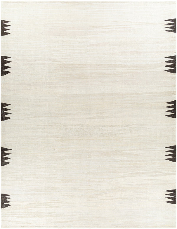 Antique One of a Kind AOOAK-1043 9'5" x 12'5" Handmade Rug AOOAK1043-12595  Off-White, Pearl Surya