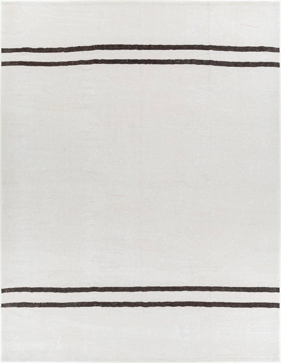 Antique One of a Kind AOOAK-1044 9'2" x 11'8" Handmade Rug AOOAK1044-11892  Light Silver Surya