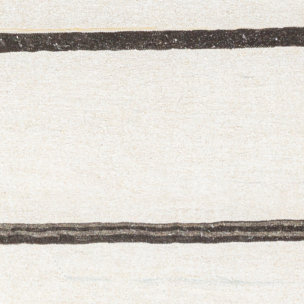 Antique One of a Kind AOOAK-1045 9'3" x 11'10" Handmade Rug AOOAK1045-93111  Off-White, Light Silver Surya