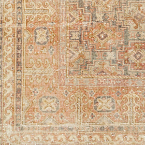 Antique One of a Kind AOOAK-1048 8' x 11'6" Handmade Rug AOOAK1048-8116  Khaki, Natural, Light Wood, Camel Surya