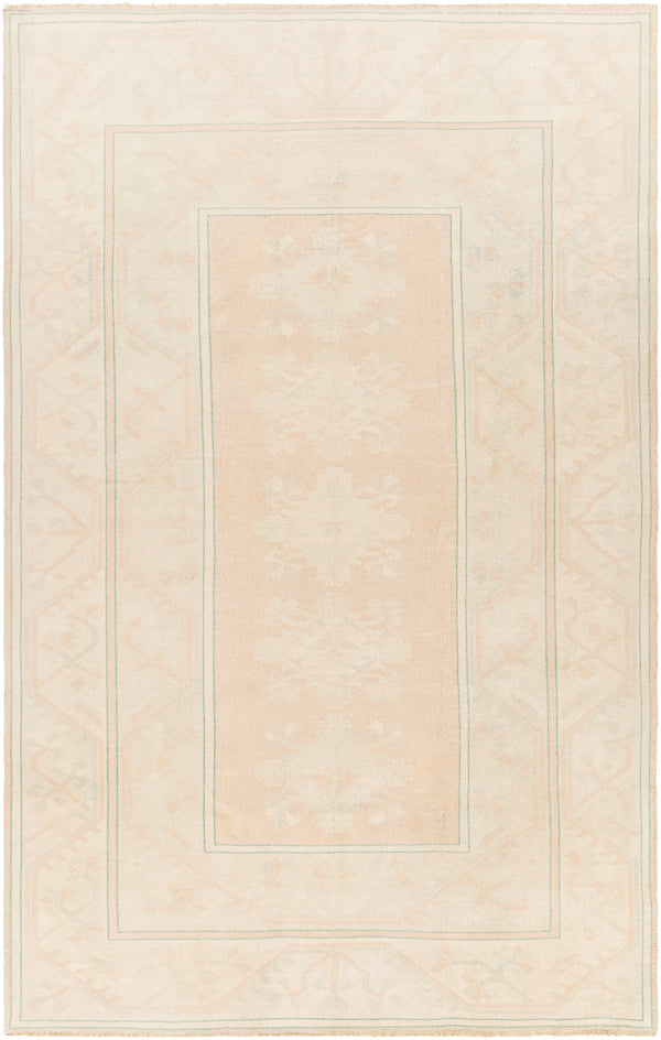 Antique One of a Kind AOOAK-1057 6'6" x 10' Handmade Rug AOOAK1057-6610  Pearl Surya