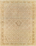 Antique One of a Kind AOOAK-1070 10'5" x 13' Handmade Rug AOOAK1070-10513  Natural, Khaki, Camel, Light Wood Surya