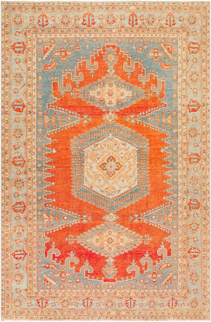 Surya Antique Hand Knotted Turkish Wool Cotton Area Rug with Fringe for Living Room AOOAK1086-61110