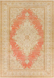 Antique One of a Kind AOOAK-1098 9'5" x 13'7" Handmade Rug AOOAK1098-95137  Natural, Camel, Tan, Light Wood Surya