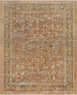Surya Antique Turkish Hand Knotted Wool Rug One of a Kind Fringe Low Pile Living Room AOOAK1115-81111