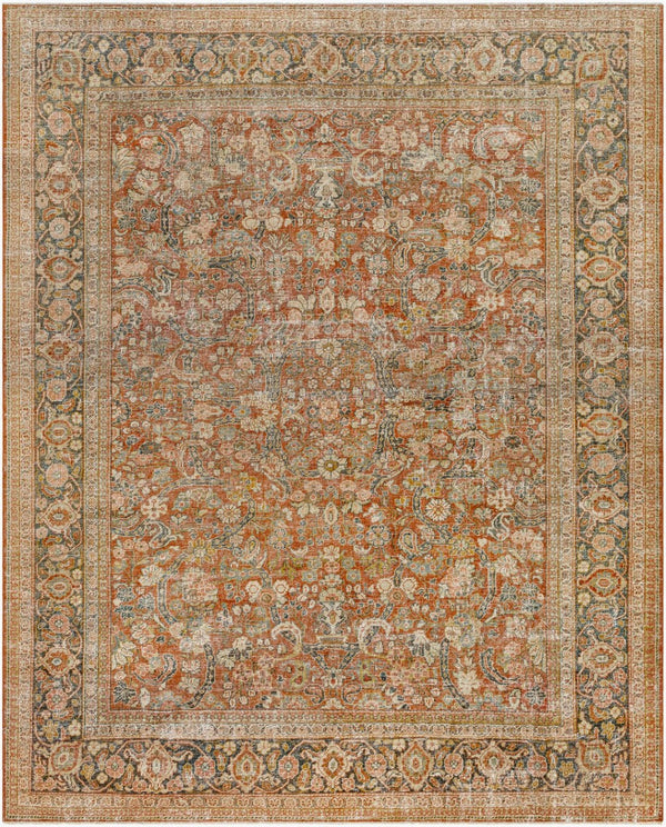 Surya Antique Turkish Hand Knotted Wool Rug One of a Kind Fringe Low Pile Living Room AOOAK1115-81111