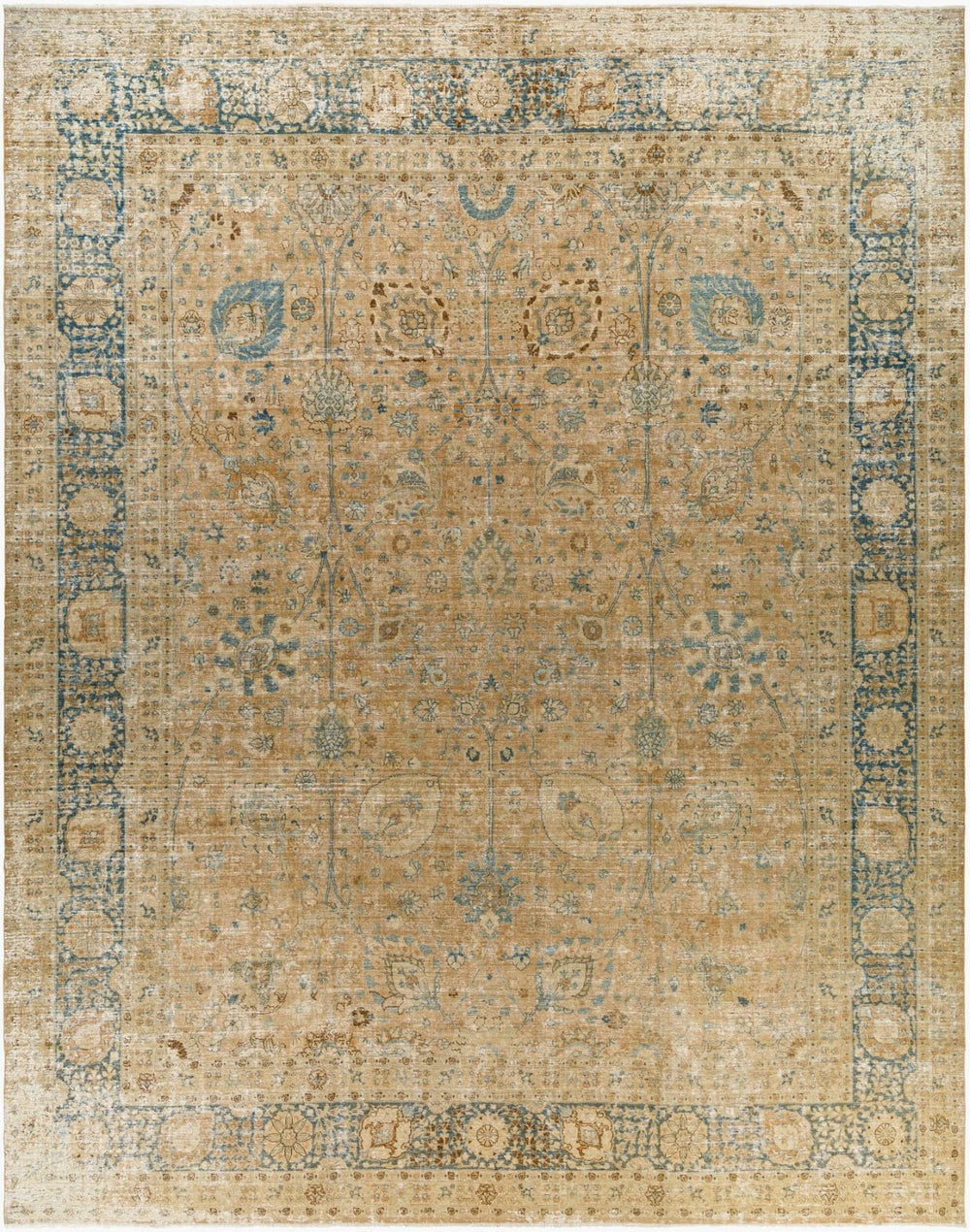 Surya Antique Hand Knotted Wool Rug Turkish Anatolian Low Pile Oversized Living Room AOOAK1116-11514