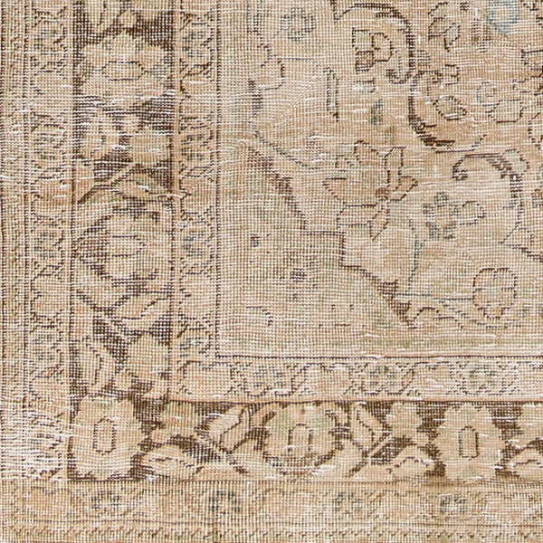 Antique One of a Kind AOOAK-1123 8'8" x 12'8" Handmade Rug AOOAK1123-88128  Slate Grey Taupe, Khaki, Sage Surya