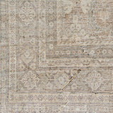 Antique One of a Kind AOOAK-1124 6'11" x 10'6" Handmade Rug AOOAK1124-61110  Pewter, Ash, Sage Surya