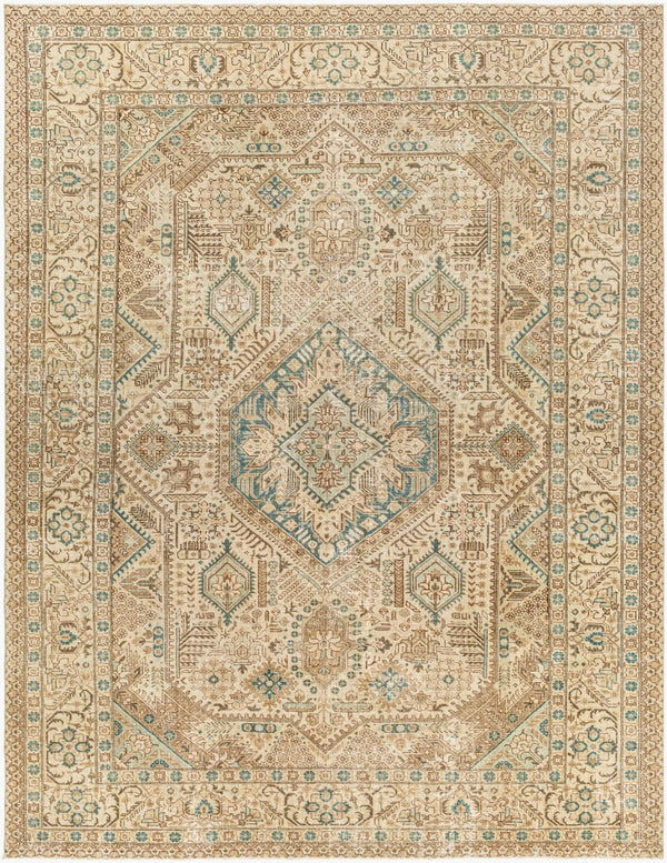 Surya Antique Hand Knotted Heirloom Area Rug with Aged Patina for Large Living Spaces AOOAK1137-86101